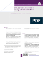 Placenta Percreta Con Invasión Vesical: Reporte de Caso Clínico