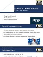 Lecture 4 - Hydrostatic Forces On Curved Surfaces