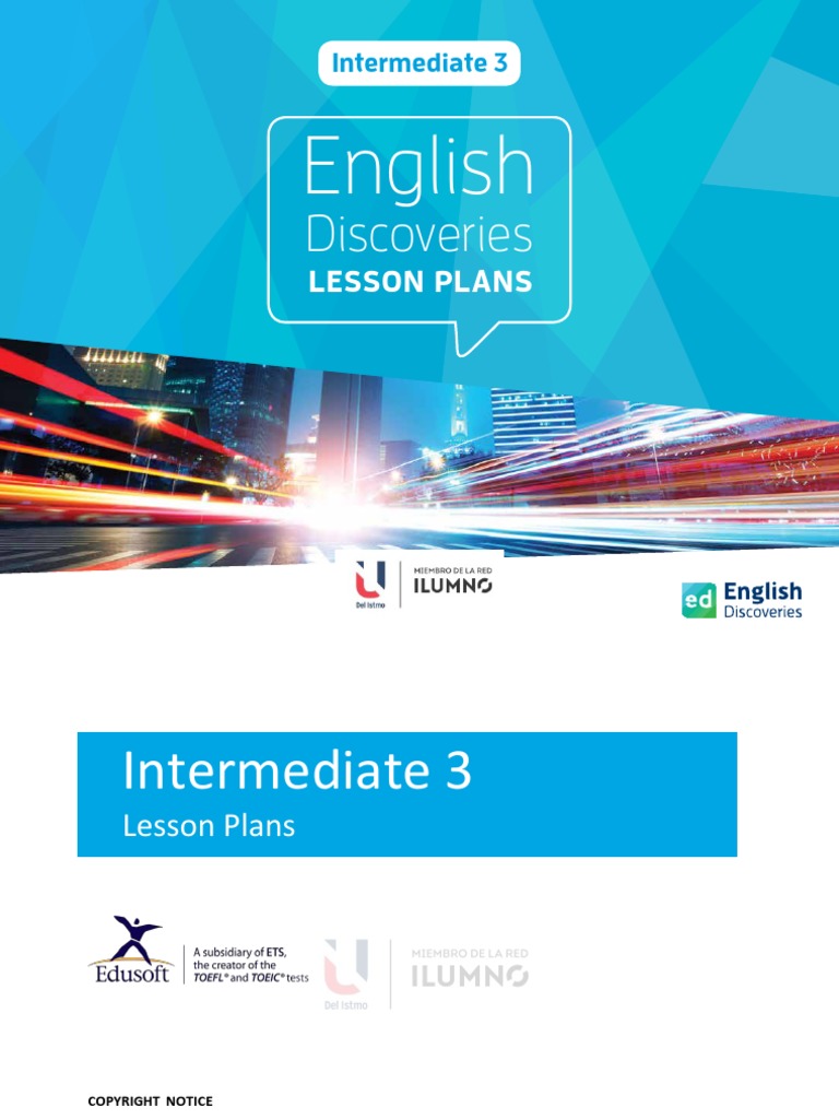 English Discoveries - Intermediate 3 LP - Units 1-8 | PDF | Vocabulary ...