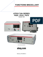 ATEQ Leaktester F620 Manual