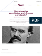 Pollin - Nietzsche Et Les Anarchistes, Une Influence Paradoxale