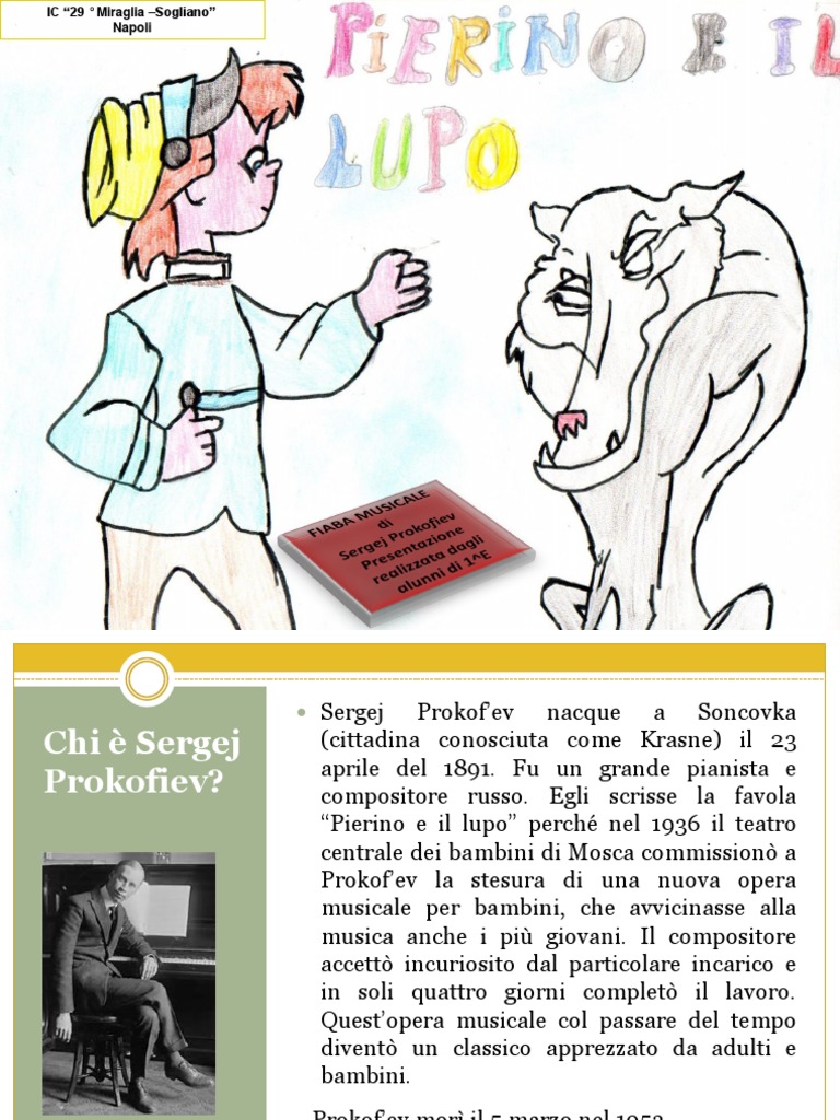 Pierino e Il Lupo - Bosco - Coppola PDF | PDF