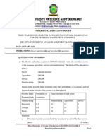 BFC 3379 Investment Analysis and Portfolio Management PDF
