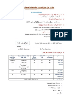 خطوات عمل جداول الحسابات Panel Schedules