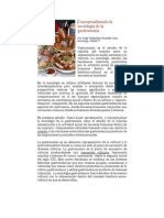 Gastronomía Es El Estudio de La Relación Del Hombre Entre Su Alimentación Su Medio Ambiente y La Cultural