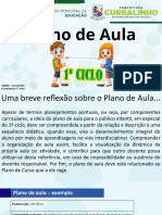 Proposta de Plano de Aula - 1º Ciclo