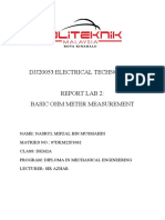 Measure Resistance Values with an Ohm Meter