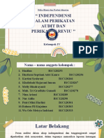 Baru Kelompok 4 Etika Bisnis - Independensi Dalam Perikatan Audit Dan Perikatan Reviu