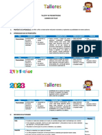 TALLERES 3,4 Y 5 AÑOS Semana 2