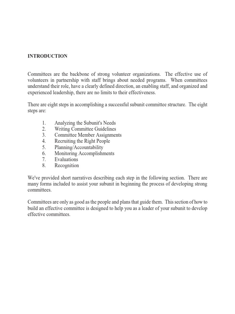 guidance-document-on-committees-pdf-pdf-goal-evaluation