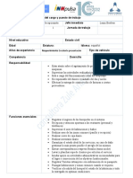 Manual de Funciones Recepcionista