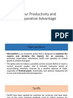 Labour Productivity and Comparative Advantage