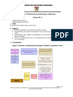 Práctica No. 6. Informe Preparación de Disoluciones y Diluciones - 2023-1
