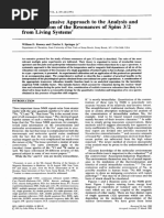 Rooney 1991 A Comprehensive Approach Analysis Interpretation Resonances Spins 3 2 Living Systems