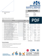 Attn: Muhammad Ali Baig - Quotation for KOBELCO ELECTROIDE & ROD FILLTER