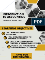 Lesson 1 Introduction To Accounting