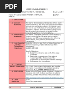 Intern Week5 Lesson Plan-Judge The Relevance and Worth of Ideas, Soundness of Author's Reasoning, and The Effectiveness of The Presentation