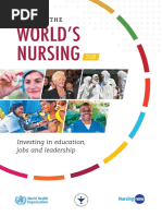 Nursing World S: Investing in Education, Jobs and Leadership