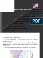 A Independência Das 13 Colônias Inglesas Na América