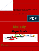 Music 6 Lesson 4 Melody Major Scale
