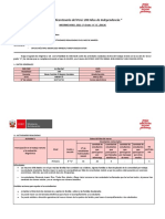 Informe Marzo Tercer Grado 2021