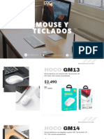 Mouse y Teclados Inalámbricos y Con Cable