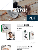 Audífonos Bluetooth - 21 de Noviembre