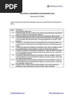 Cuestionario de Salud Infantil (CHAQ) | PDF