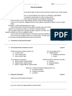 Evaluare o Lectie de Viata cl.3