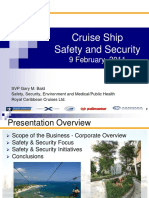 Cruise Ship Safety and Security: 9 February, 2011