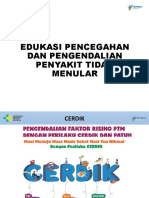 EDUKASI PENCEGAHAN DAN PENGENDALIAN PTM DKR 2 8 22