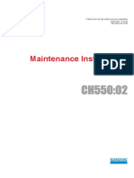 08.CH550-02 Maintenance Instructions S223.1241-01 Es