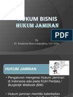 Hukum Bisnis 7 Hukum Jaminan