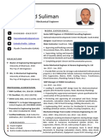 Résumé of MEP Professional Engineer - Muhanned Suliman-B