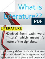 What Is Literature