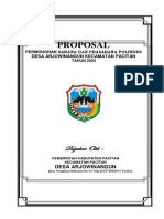 Proposal Sarpras Polindes PDF