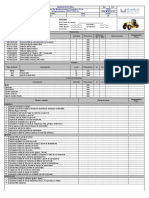 FOR-MTM-2.2.23 Pauta de Mantenimiento Preventivo para Motoniveladora GD705-1000 Hs V00