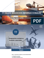 T7. Cooperación Económica y Acuerdos Comerciales