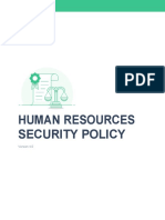 HR Security Policy