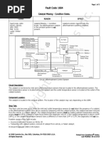 06-fc1664 Catalyst Missing - Condition Exists.