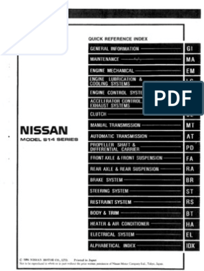 Реферат: Nissan SR20DE Engine Essay Research Paper For