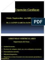 7. Taquicardias  con QRS ancho, Dr Tornés