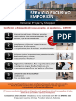 Fichas Producto-Servicio Personal Shopper