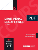 Droit Penal Affaires Extrait PDF