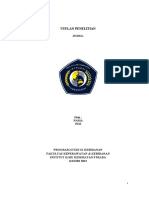 Format Usulan Penelitian Strada Kediri