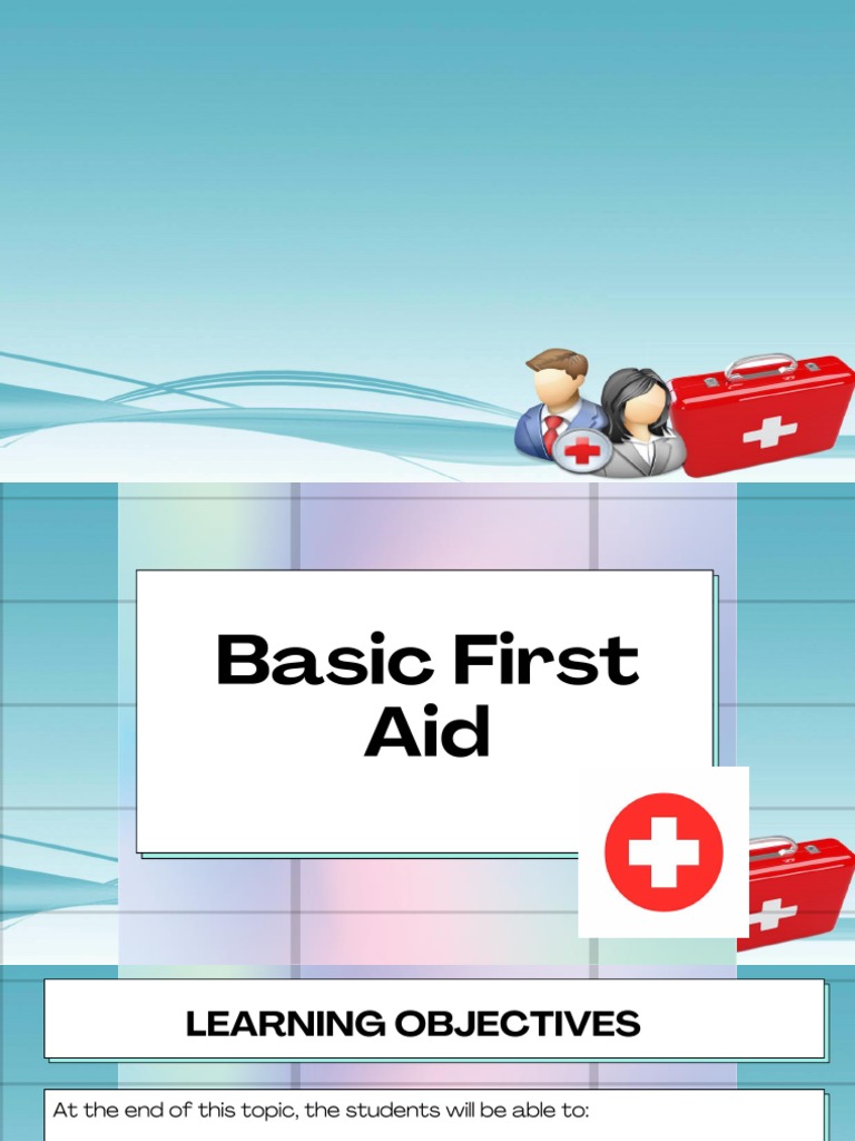 Characteristics of a Good First Aider and Proper Uses of Bandaging PDF