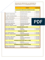 Directorio Sasec 2011