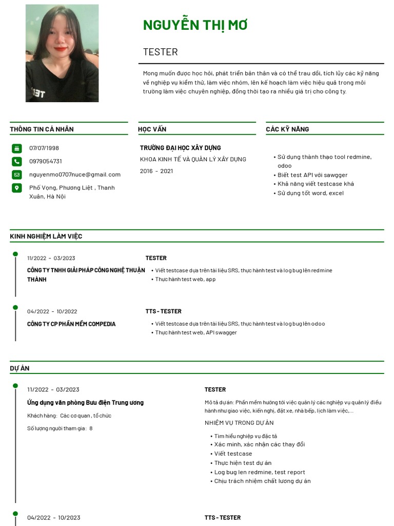 Cv nguy n th m cv tester topcv vn pdf pdf