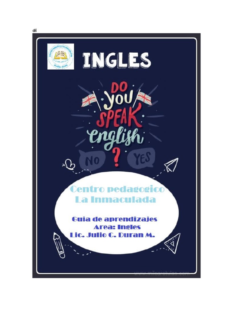 Guia de Ingles Quinto PDF Lingüística Comunicación humana