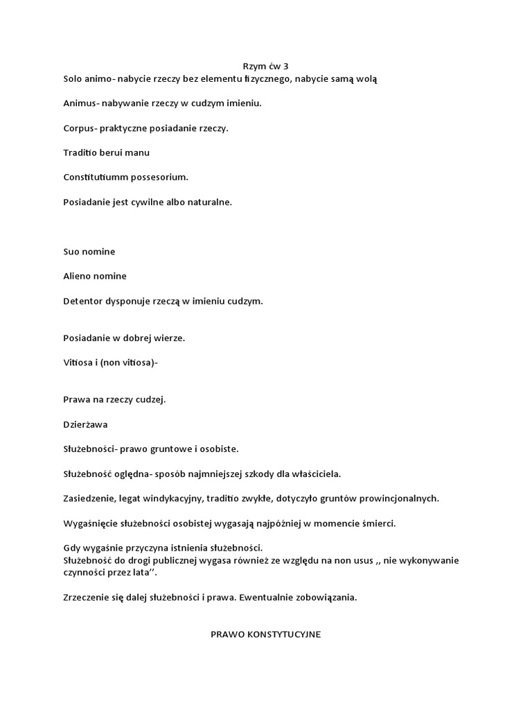 Rzym ĆW 3 | PDF